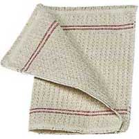 Lavette gaufrée blanche